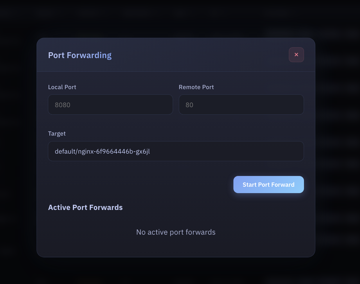 Port Forward